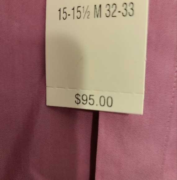 CK Men's Dress Shirt Size 15.5 32/33 Slim Fit - Picture 2 of 6